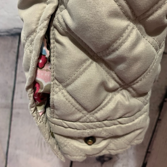 SOLD!✅ ARIAT Women’s Quilted Beige Zip Up Jacket Size Small - Picture 11 of 12